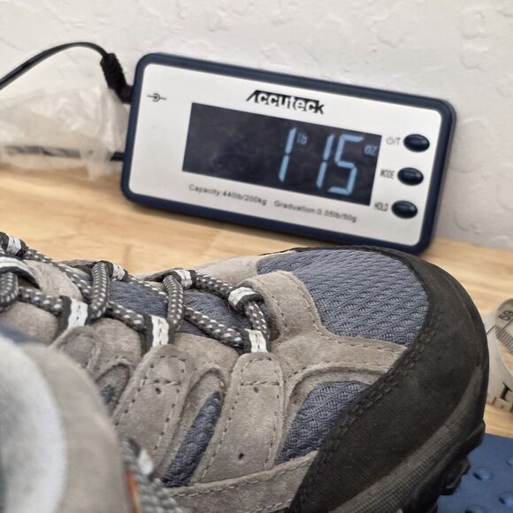 Merrell Moab Vent Hiking Outdoor Shoe, Women's 10. 5 Grey Blue - Picture 9 of 9